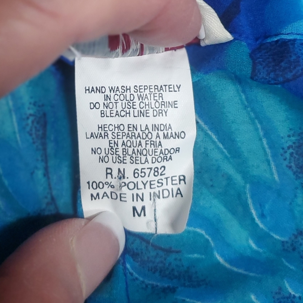 PEPPERMINT BAY BEACH PANTS/COVER-UP SIZE M - Picture 5 of 7